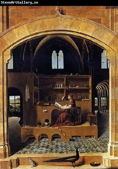 Antonello da Messina St Jerome in his Study